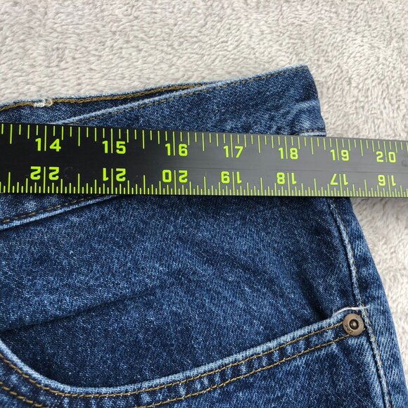 Lee Mens Jeans 38x32 Relaxed Fit Blue Denim Classic Casual Straight Leg Cotton - Picture 5 of 14